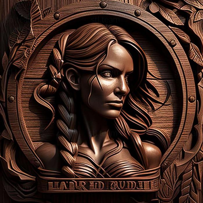 3D model Tomb Raider Legend game (STL)